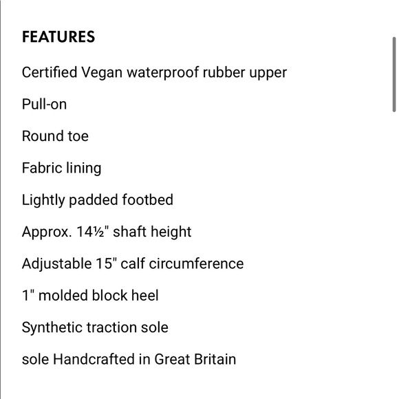 ORIGINAL TALL GLOSS BACK ADJUSTABLE RAIN BOOT - Picture 2 of 9